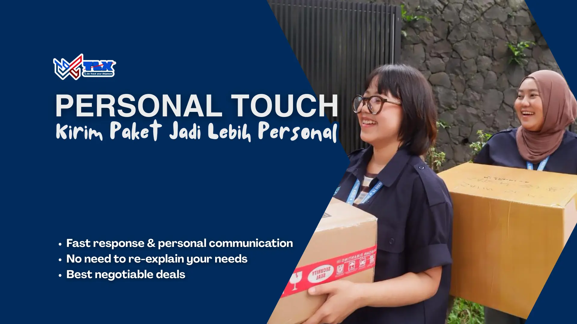 Personal Touch Service, Kirim Paket Jadi Lebih Personal